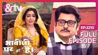 सब मुझे Tane क्यू मारते है  Bhabi Ji Ghar Par Hai Full Ep  2210  27 Dec 23Anita andtvchannel [upl. by Aekin]