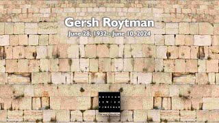 Gersh Roytman [upl. by Lardner]