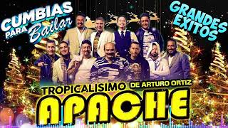 Tropicalisimo Apache Exitos 2024  LAS CLASICAS DE LA CUMBIA  Clasicas Cumbias Para Bailar Mix [upl. by Ethelin]