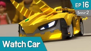 Power Battle Watch Car S2 EP16 Clash Again Jino VS Kai [upl. by Danit]