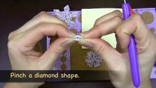 Learn to Make a Quilled Snowflake Ornament  Quilled Creations [upl. by Sellers]