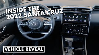 Interior video of the 2022 Hyundai Santa Cruz [upl. by Izak]