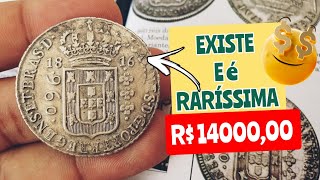 MOEDA 960 RÉIS ANO 1816 B SOBRE 1815VARIANTE RARÍSSIMA VALORES ATUALIZADOS [upl. by Aslehc]