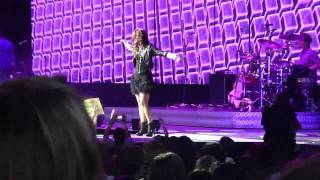 Here We Go Again  Demi Lovato  Camp Rock Tour 2010 [upl. by Ozmo]