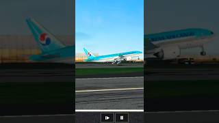 RFSReal Flight Simulator Boeing 777F Korean Air Cargo Anchorage to Seoul Intl Full Takeoffrfs [upl. by Attenad]