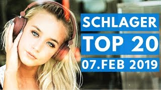 SCHLAGER CHARTS 2019  Die TOP 20 vom 07 Februar [upl. by Dwain538]