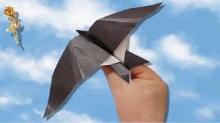 Origami  Hirondelle volante pétrel tempête de Leach [upl. by Nylirret]