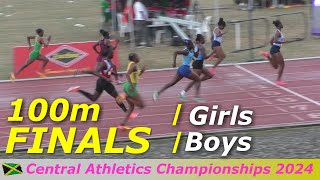 Omarion Barrett  Steer Town  Jounee Armstrong  Edwin Allen  Central Athletics Champs 2024 [upl. by Faustine]