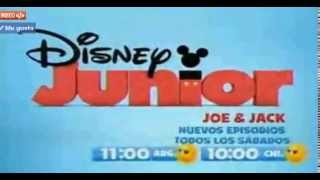 Nuevos episodios de Joe y jack en disney junior latino Promo [upl. by Atekan507]