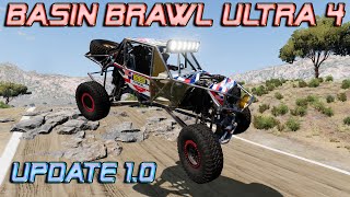 BeamNG Ultra 4 Short Course Track  Basin Brawl 10 [upl. by Webster794]