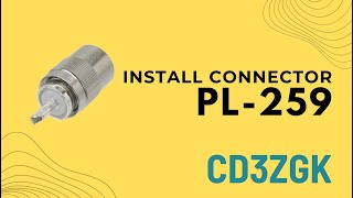 Instalación conector PL259 [upl. by Nager]