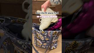 I thrifted a skate bag for my figure skates⛸️iceskating figureskating shortsvideo shortsfeed [upl. by Innes]