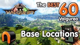 ARK Valguero BEST BASE LOCATIONS [upl. by Cordeelia538]