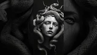 Medusa snake hair woman medusa status aiart artwork snake [upl. by Aelak]