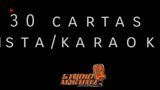 Karaoke 30 Cartas [upl. by Fennie]