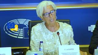 ECBs President Lagarde more confident of meeting Inflation targets [upl. by Efron]