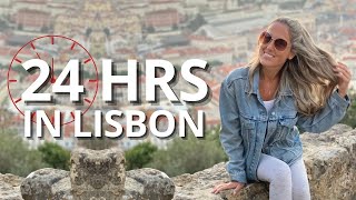 How to Spend One Day in Lisbon Portugal  Travel Guide [upl. by Aerdnwahs644]