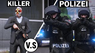 GTA 5 RP  SEKSWAT Polizei muss KILLER aufhalten [upl. by Euqinmod]