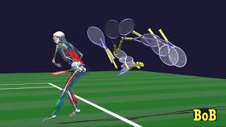 Tennis biomechanics [upl. by Noam]