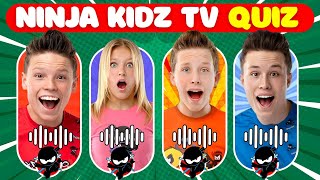 Ninja Kidz TV NEW Quiz 🥷 Payton Delu Bryton Ashton Paxton [upl. by Etyak]