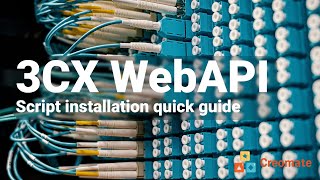 WebAPI SQL amp Webhook installation guide for 3CX v20 [upl. by Mailli867]