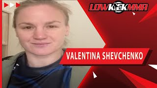 Valentina Shevchenko recaps UFC 261 win aiming to return this Fall [upl. by Rust]