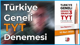 Türkiye Geneli Deneme Duyurusu 3D 3TYT Denemesi [upl. by Luigino349]