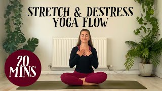 ✨ STRETCH amp DESTRESS YOGA FLOW ✨ [upl. by Yruam]