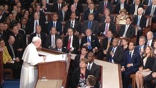 Special Report Pope Francis addresses Congress [upl. by Ingold]