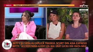 Betty Salam și Cătălin au explicat traseul scurt din Asia Express [upl. by Yard]