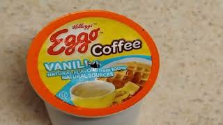 Eggo Beverages Vanilla Waffle Flavored Coffee Pods for Keurig K Cup Brewers [upl. by Artemus300]