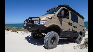 Iveco Daily 4x4 extreme off road van tour 2 [upl. by Cirri]