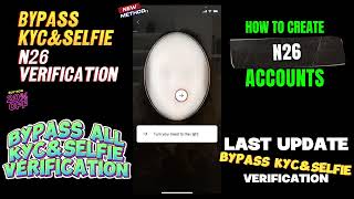 New Bypass N26 Kyc Newest Bypass N26 Selfie Step by Step Guide to Create N26 Account [upl. by Eelahs]