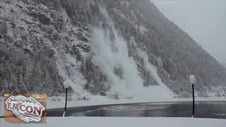 Wyssen Avalanche Control Revelstoke BC [upl. by Jerrylee]