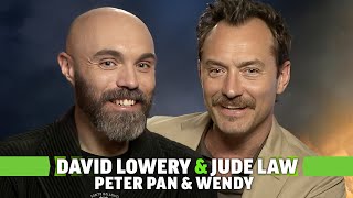 Jude Law Interview Captain Hooks New Backstory in Peter Pan amp Wendy [upl. by Janyte]