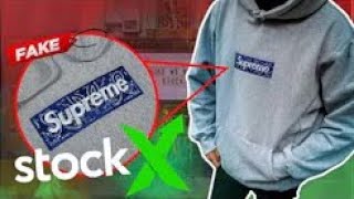 tripping reupload i sold a FAKE box logo to STOCKX and it passed [upl. by Uno]