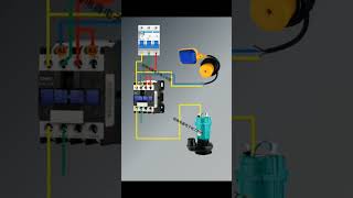 float switch wiring diagram electrical eletrician motor mcbox [upl. by Nanette]