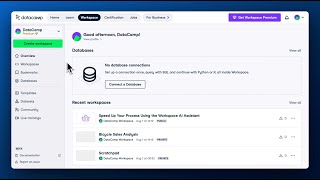Introducing DataCamp Workspace – Your AIPowered Data Science Notebook [upl. by Alrats]