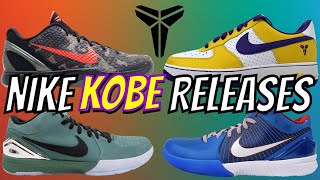 Every Nike Kobe Sneaker Releases 2024 [upl. by Anaerda]