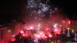 UŽIVO Doček Vatrenih u Zagrebu [upl. by Durno]