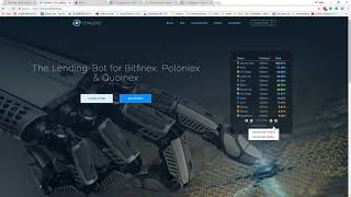 Poloniex Lending Bot Profits [upl. by Aaron]