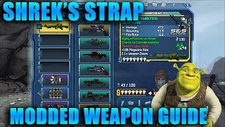 Borderlands GOTY  Shreks Strap  Modded Serpens Modded Weapon Guide [upl. by Ainud]