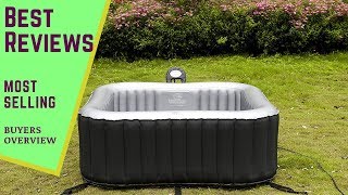 MSPA Lite Alpine Square Relaxation and Hydrotherapy Outdoor Spa Reviews [upl. by Eetsim]