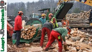 Fendage de Bois en mise en Fagots  Parmentier Frères [upl. by Ioved]