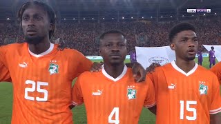 Ivory Coast vs Zambia National Anthem  AFCON 2025 Qualifiers [upl. by Fates]