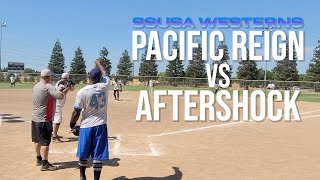 SSUSA Westerns  8324  GAME 3  Roseville CA  Pacific Reign vs Aftershock [upl. by Rahal593]