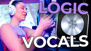 How to Mix Vocals in Logic STOCK PLUGINS [upl. by Htims741]