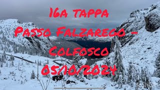 16a tappa Sentiero Italia da Passo Falzarego a Colfosco [upl. by Mettah744]