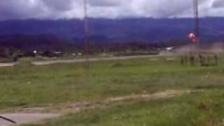 de Havilland Canada Dash 7 Take Off at Oksibil Airport Papua [upl. by Ylreveb533]