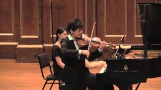 Angelo Xiang Yu  quotNostalgiaquot by SiCong Ma from Inner Mongolia Suite 马思聪  思乡曲 [upl. by Dewhirst941]